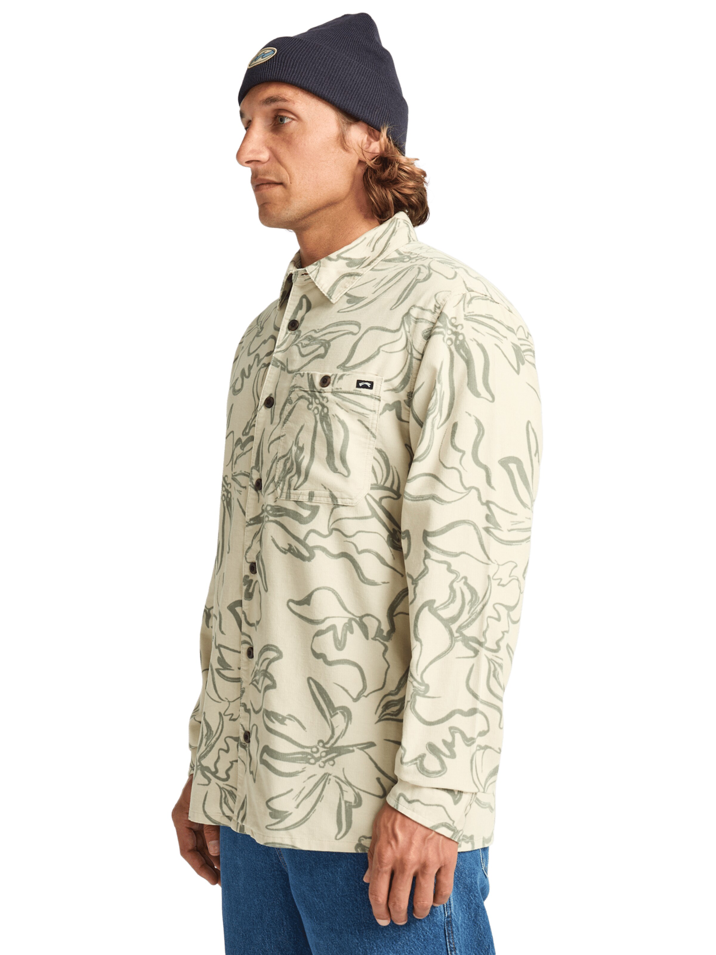 BILLABONG Regular fit Button Up Shirt 'Solana' in Beige