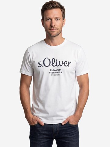 s.Oliver Shirt 'Basic'‌ in Blau