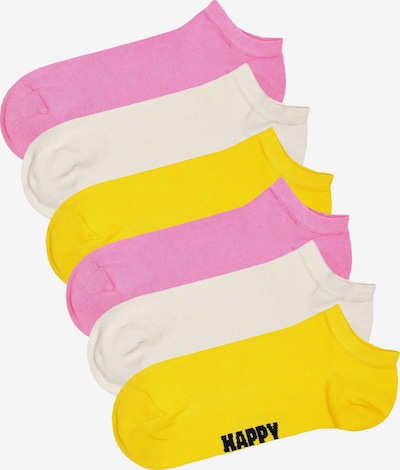 Happy Socks Füßlinge in 36-40 in gelb / eosin / schwarz / weiß, Produktansicht