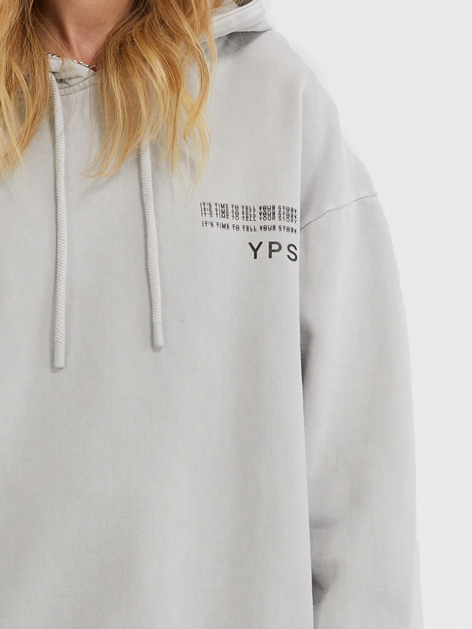 Young Poets Society Sweatshirt Evolve Jola in Grau 