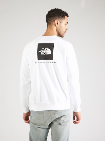 Felpa di THE NORTH FACE in bianco: frontale