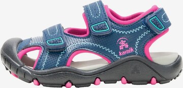 Kamik Sandals 'SEATURTLE2' in Blue: front
