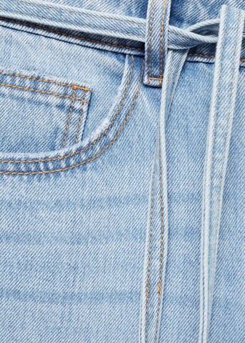MANGO TEEN Wide leg Jeans in Blue