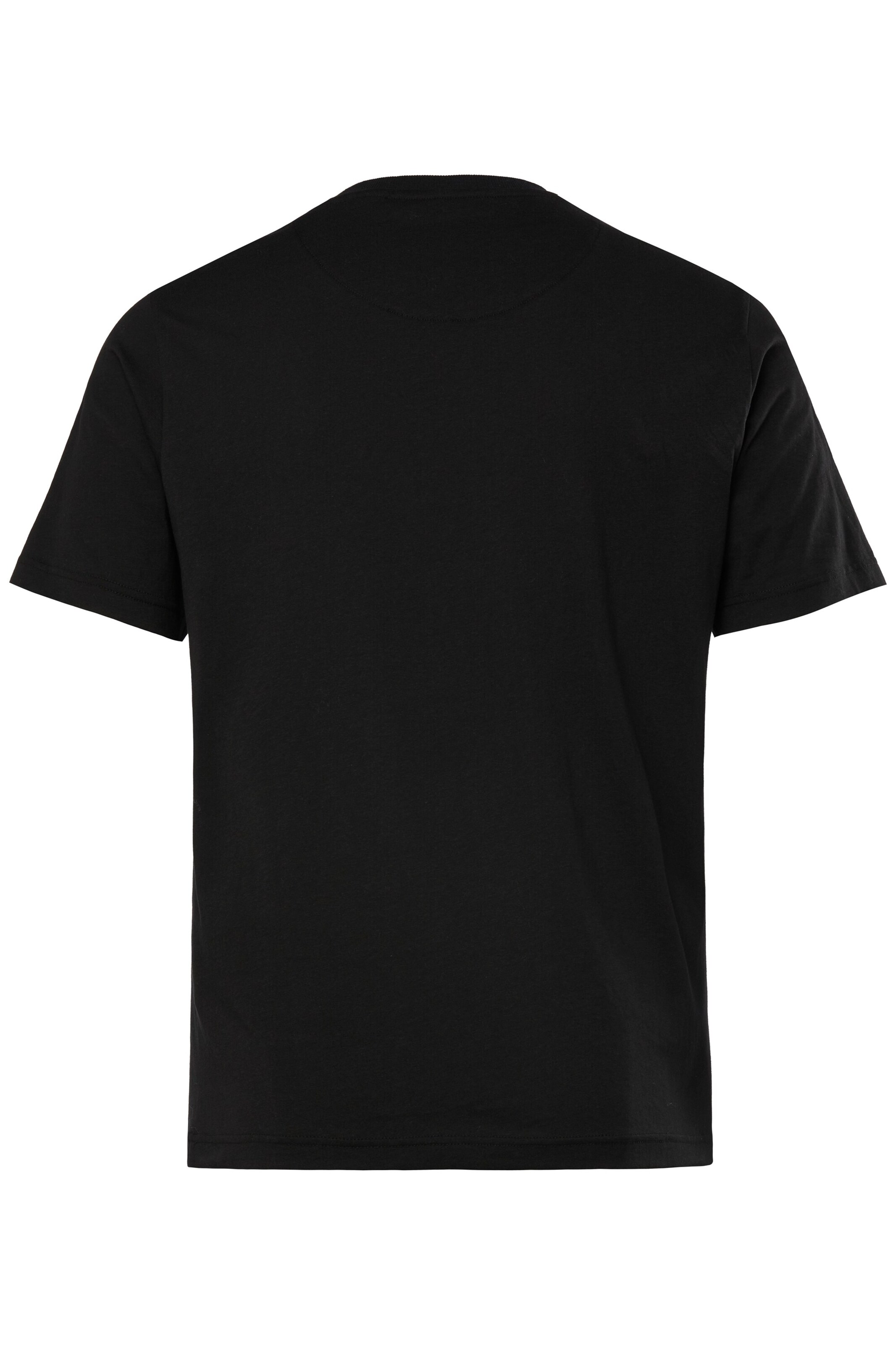 Men Plus T-Shirt in Schwarz