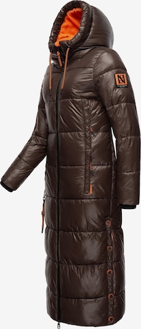 NAVAHOO Winter coat 'Schmuseengel' in Brown