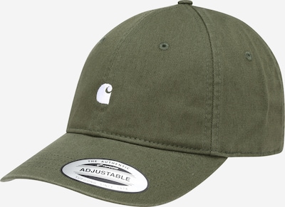 Carhartt WIP Cap 'Madison' in khaki / weiß, Produktansicht