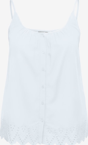 ONLY Carmakoma - Top 'CARTULUM' en blanco: frente