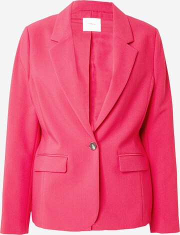 Blazer di s.Oliver BLACK LABEL in rosa: frontale