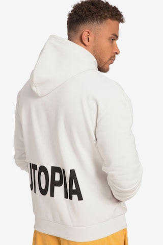 Sweat-shirt STHUGE en blanc