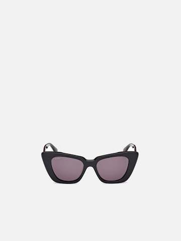 Max Mara Sonnenbrille 'Maxmara MM0099 Shiny black 50/18/140 Women Sunglasses'‌‌‌‌‌‌‌‌ in Schwarz: Vorderseite