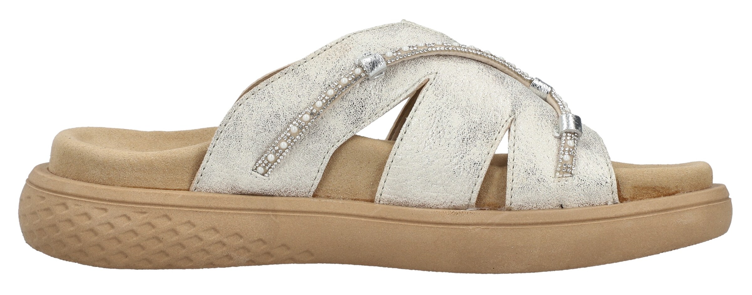 Rieker Pantolette in Beige