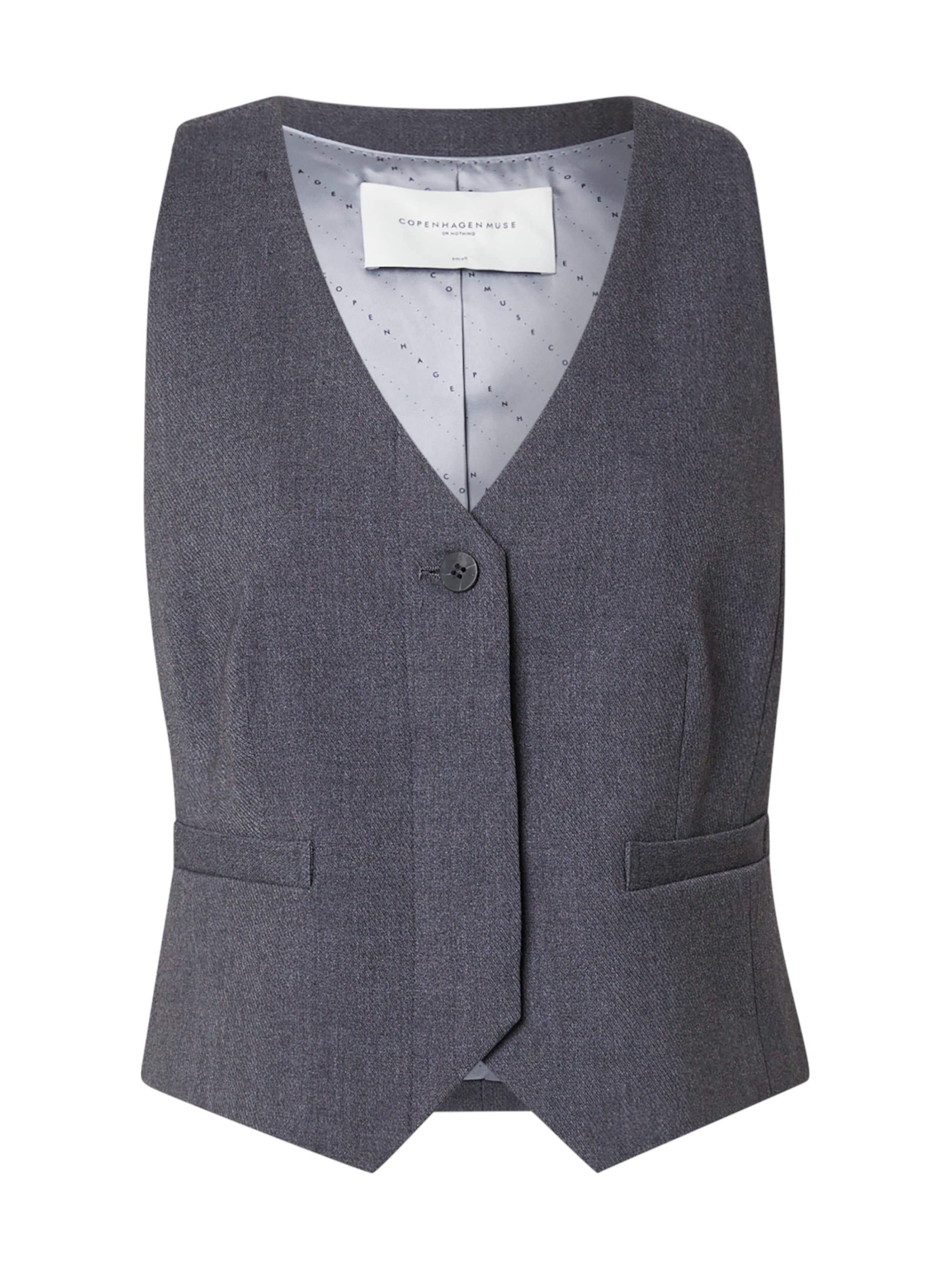 Cph Muse Jakkesætsvest 'TAILOR' i grå: forside
