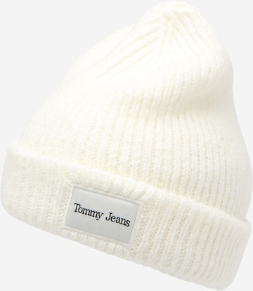 TOMMY HILFIGER Beanie in White: front