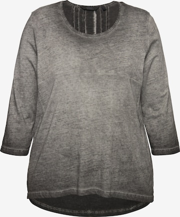 Ulla Popken Shirt in Grey: front