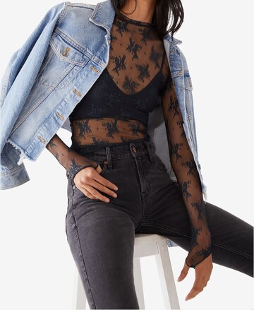 Free People Top 'LADY LUX' – černá: přední strana