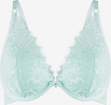 LingaDore - Triángulo Sujetador en azul: frente