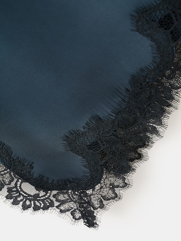 MANGO Top 'MAJITA' | modra barva