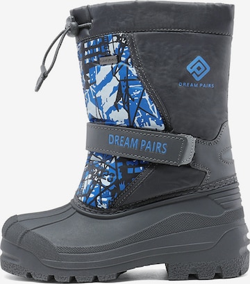 Bottes en caoutchouc 'Jungen Mädchen rutschfest wasserdichte' Dream Pairs en bleu : devant