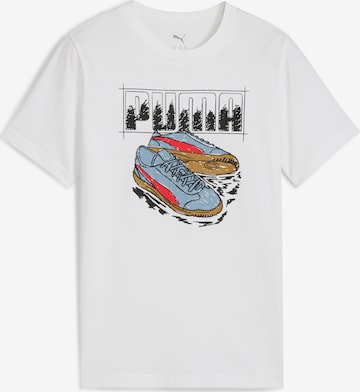 PUMA T-Shirt in Weiß: Vorderseite