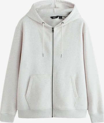 Next Sweat jacket in Grey: front
