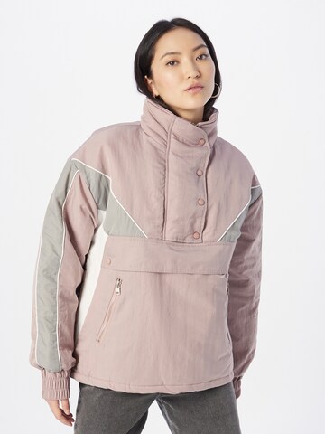 Nasty Gal Overgangsjakke i pink: forside