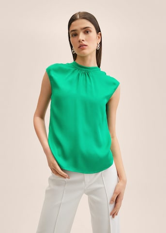 MANGO Blouse 'Natalie' in Green: front