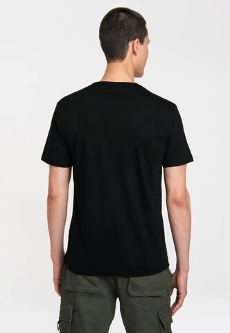 LOGOSHIRT T-Shirt 'Justice League' in Schwarz