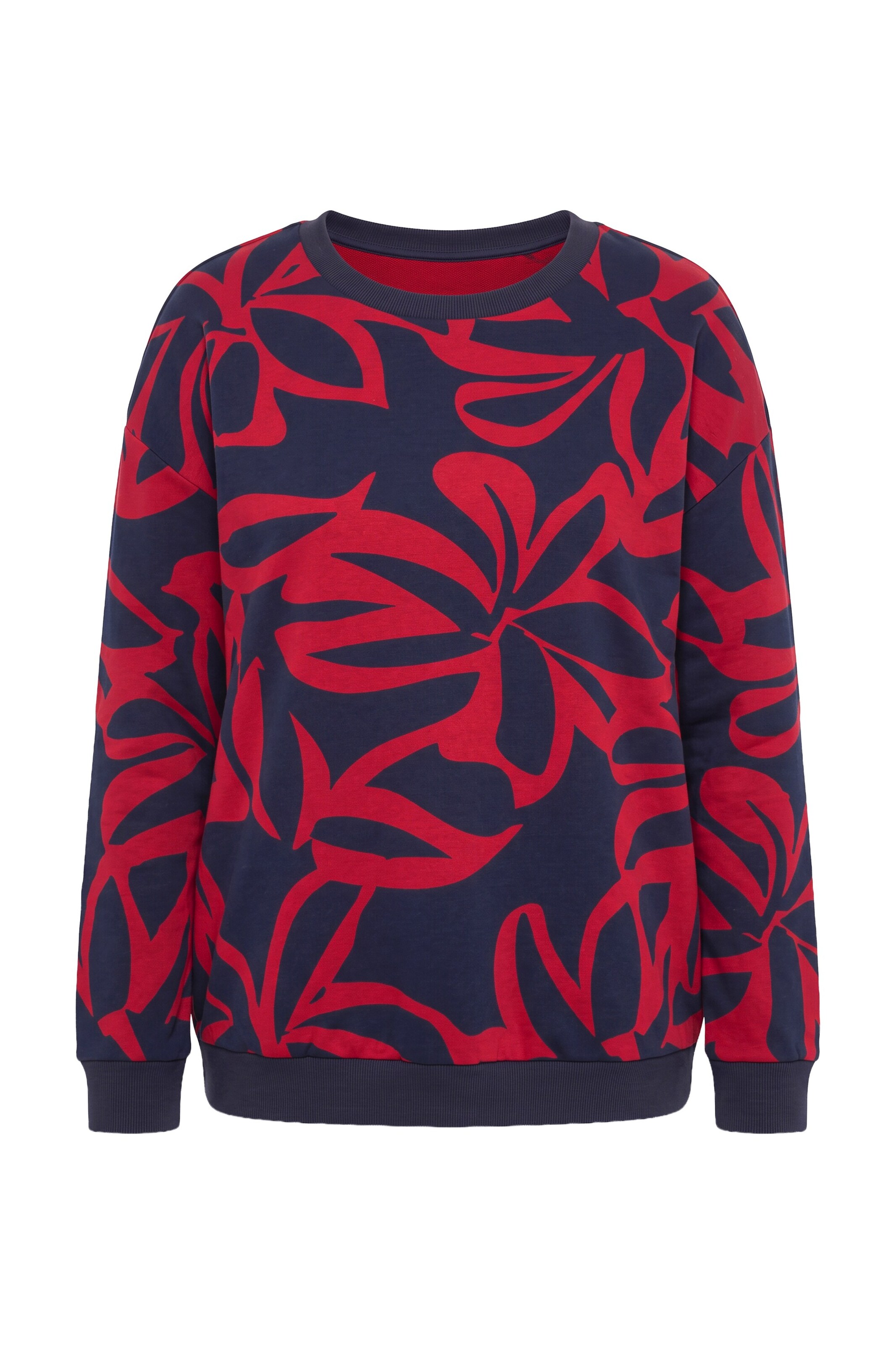 MIAMODA Sweatshirt in Blau: Vorderseite
