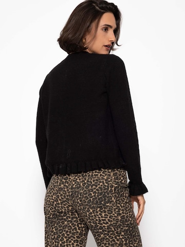 SASSYCLASSY Strickjacke‌ in Schwarz