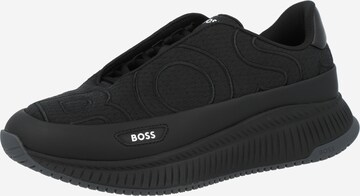 BOSS Platform trainers 'TTNM EVO' in Black: front