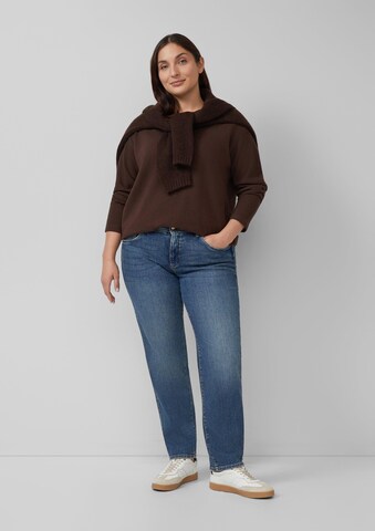 s.Oliver Sweatshirt in Bruin