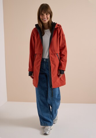 CECIL Between-Seasons Coat in Red