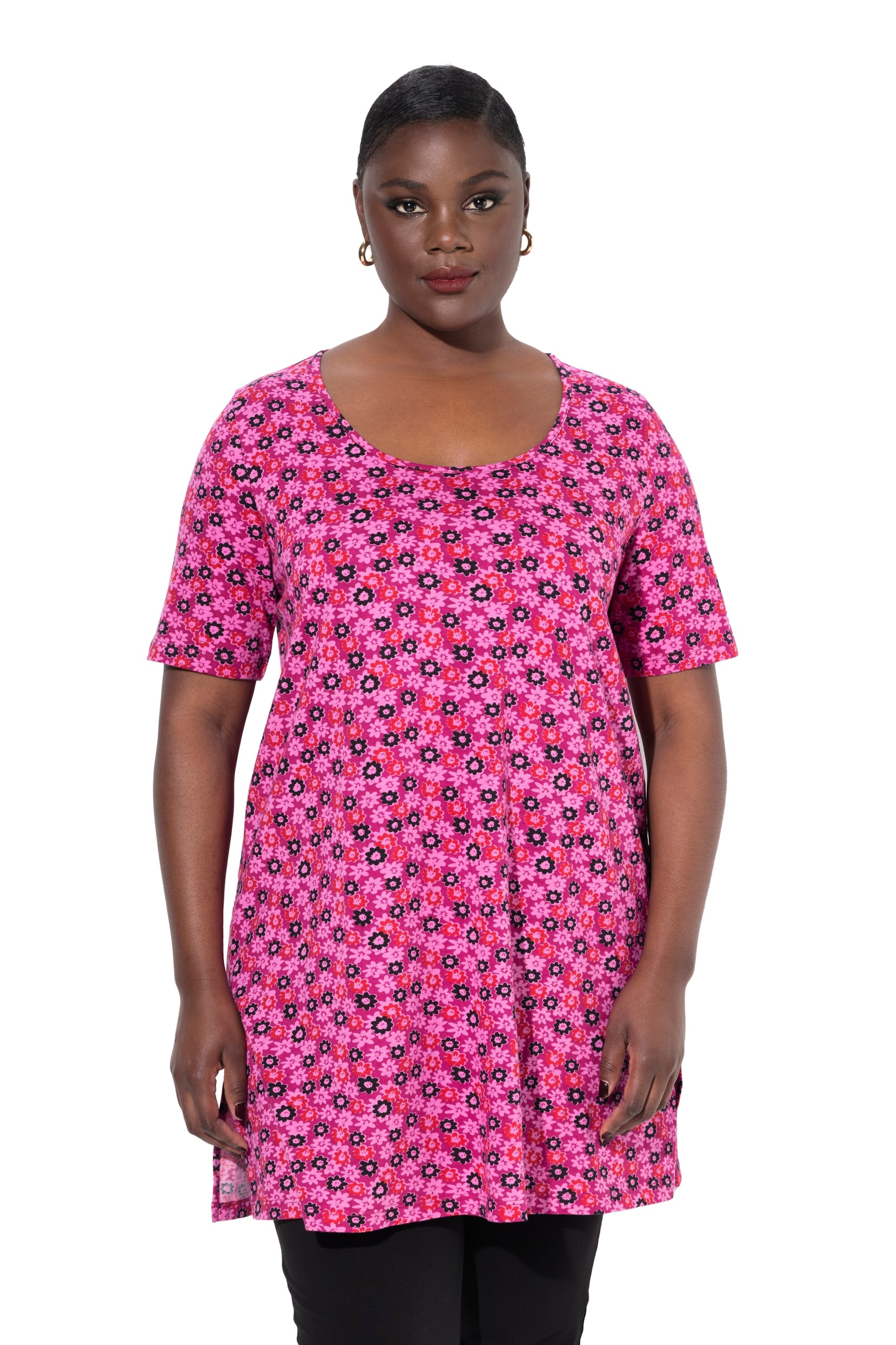 Ulla Popken Shirt in Pink: front