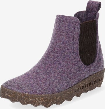 Asportuguesas Chelsea Boots in Purple: front