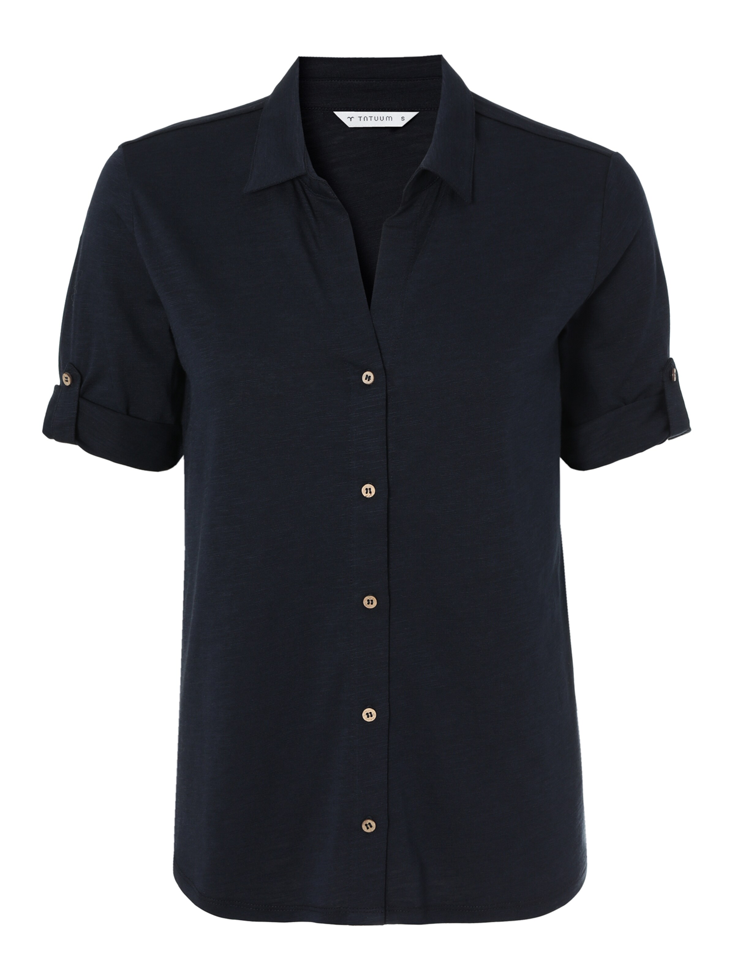 TATUUM Блуза 'TETI' в синьо: отпред