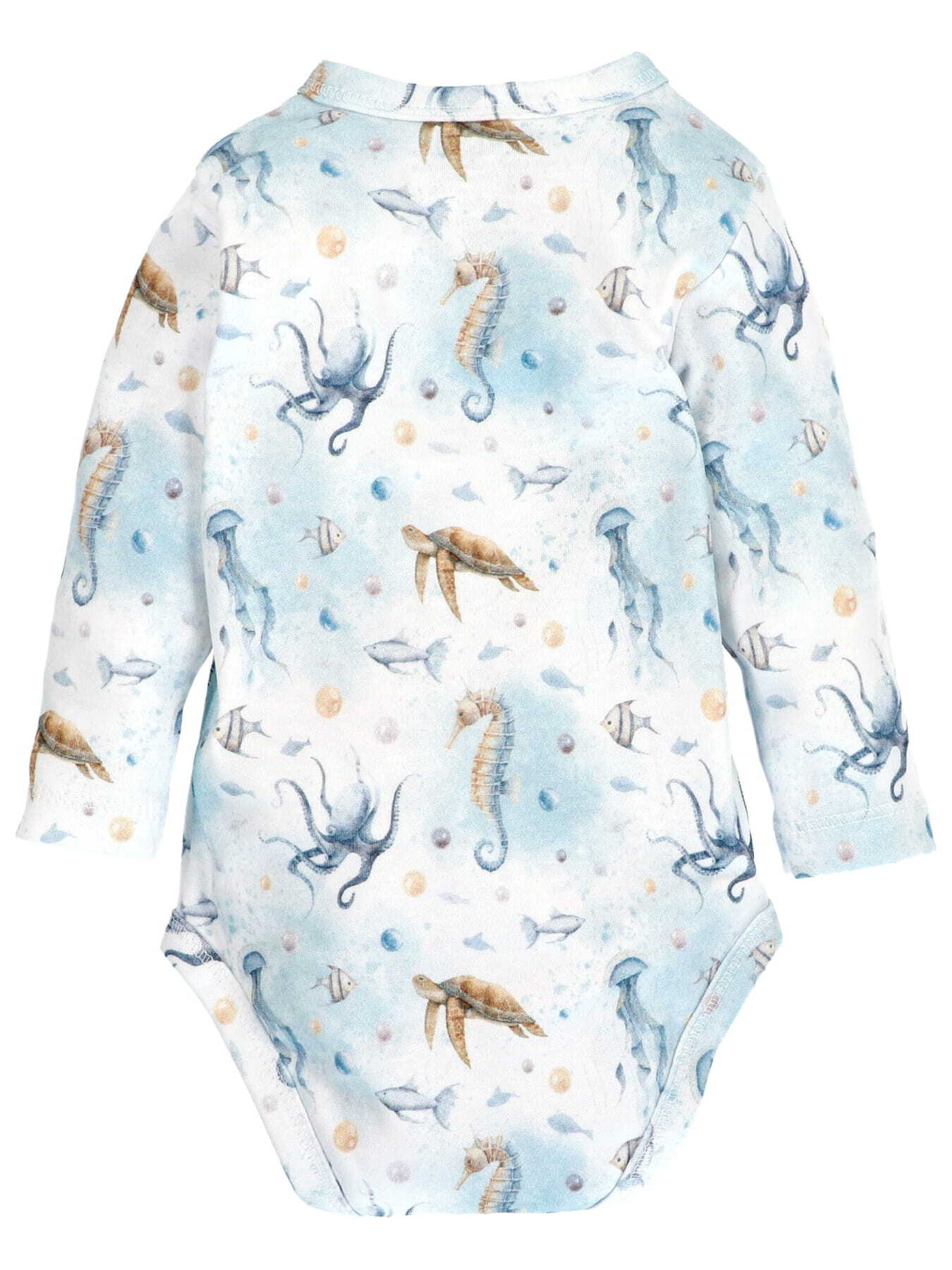 Set 'Meerestiere' NINI en bleu