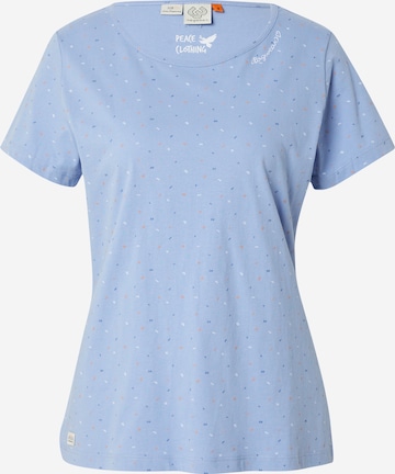 Ragwear T-Shirt 'MINTT DASH' in Blau: predná strana