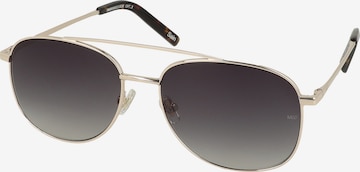 Lunettes de soleil ' SAIN ' MessyWeekend en or : devant
