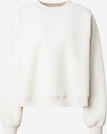 TOPSHOP Sweatshirt in Beige: front