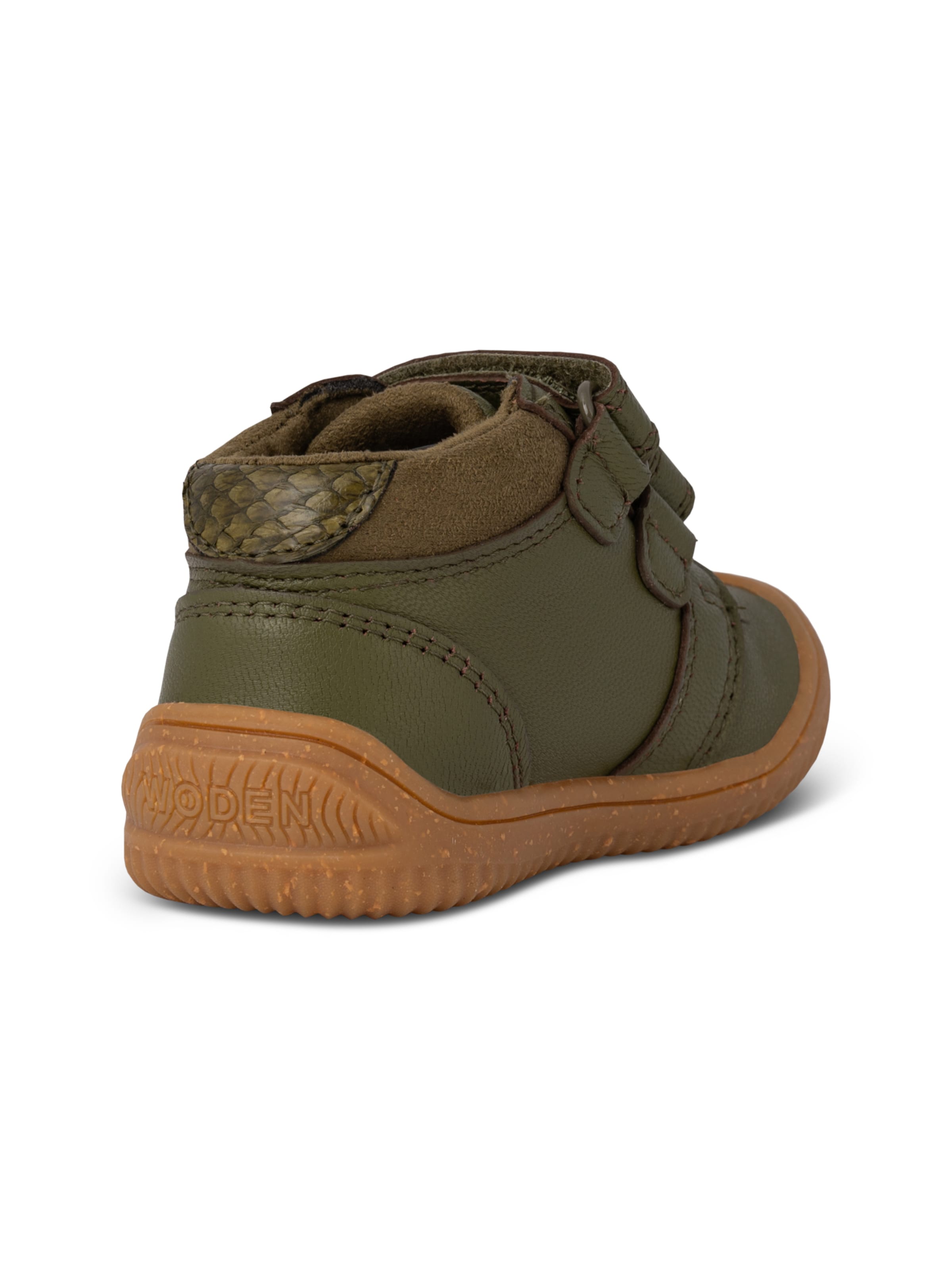 WODEN Sko til de første spæde skridt 'Tristan' i grøn