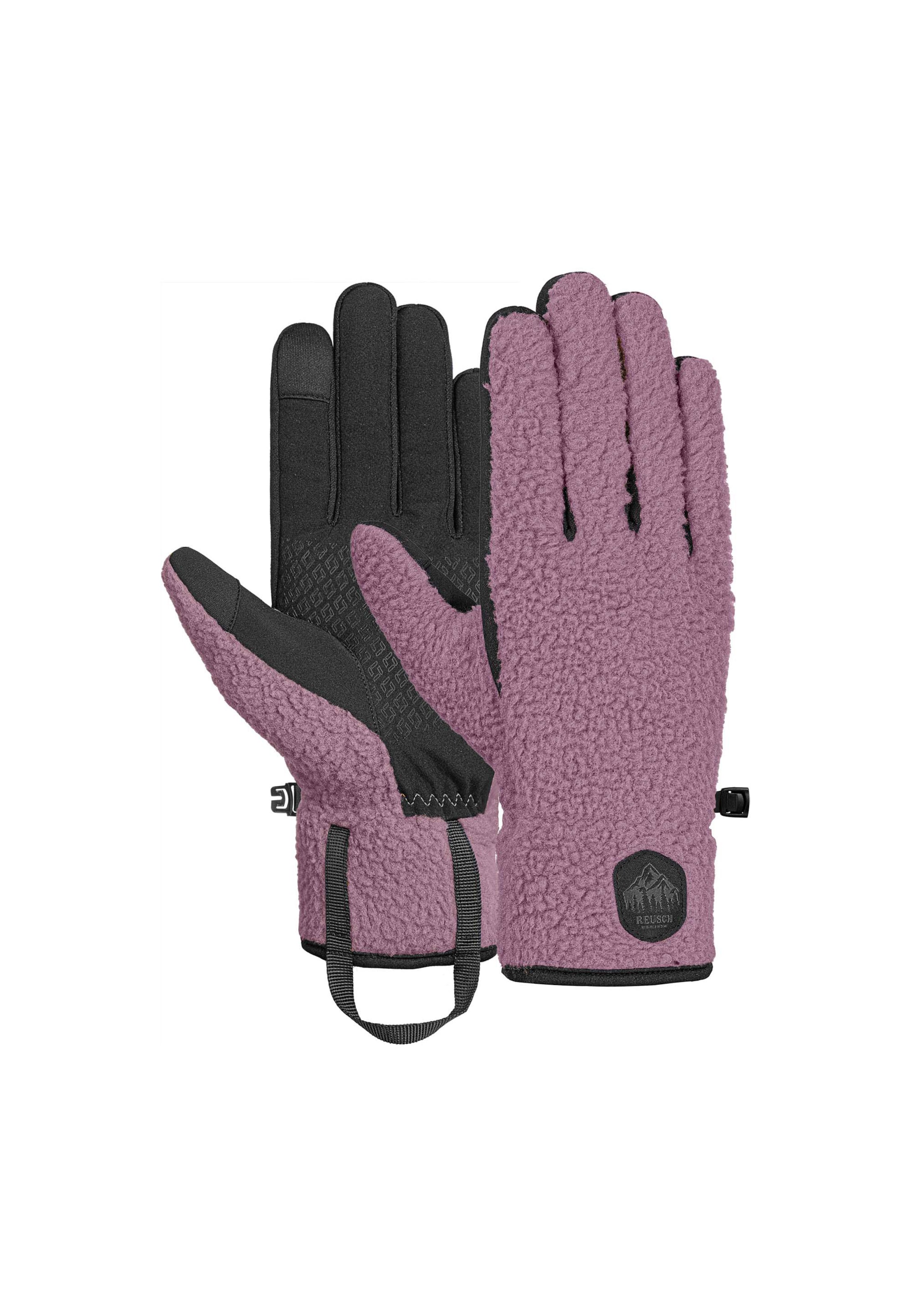 REUSCH Sporthandschoenen 'Comfleece' in Roze: voorkant