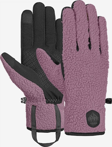 REUSCH Sporthandschuhe 'Comfleece' in Pink: Vorderseite