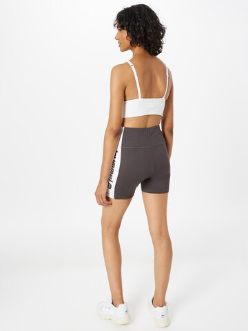 Hummel Skinny Workout Pants 'Zella' in Grey