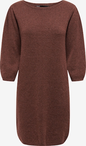 ONLYPletena haljina 'ONLRica' - smeđa boja: prednji dio