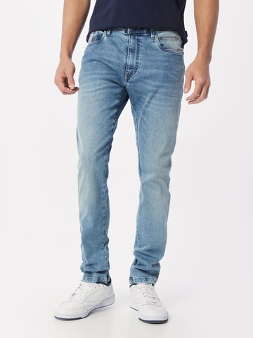 Skinny Jeans 'Potts' de la INDICODE JEANS pe albastru: față