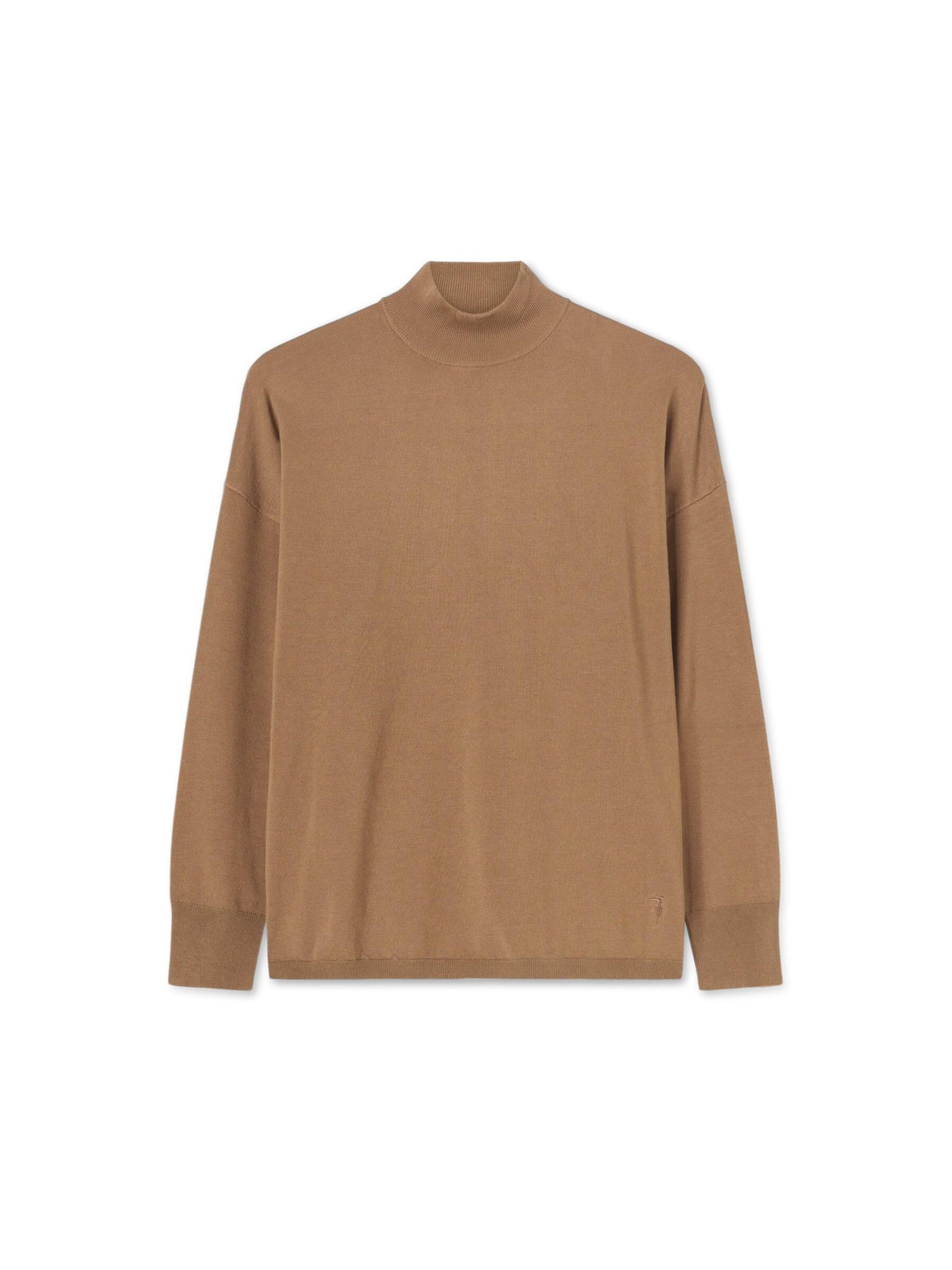 Pullover di Trussardi in marrone: frontale