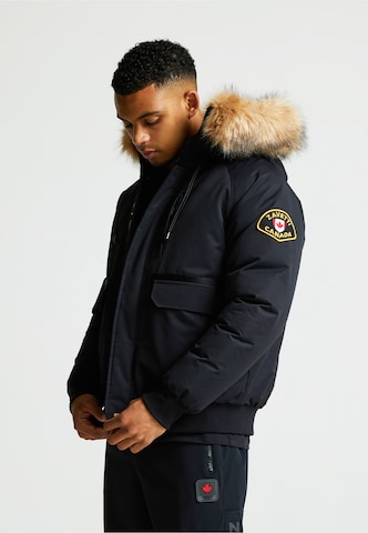 Zavetti Canada ABELLI 2.0 HOODED BOMBER JACKET ' ' in Schwarz