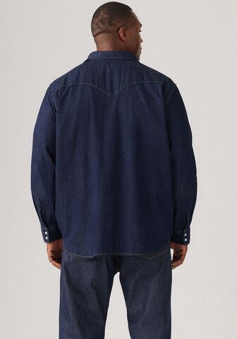 Levi's® Big & Tall Comfort Fit Hemd 'CLASSIC WESTERN' in Blau