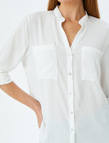 Koton Bluse in Weiß
