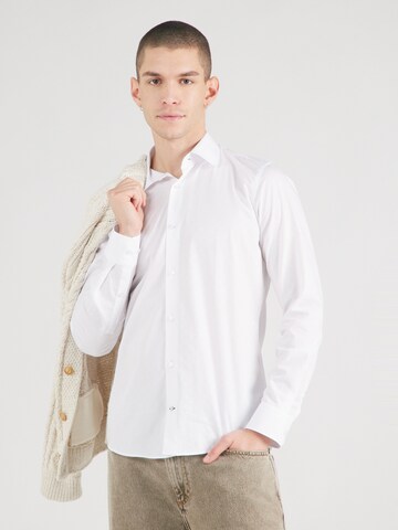 JOOP! Slim fit Overhemd in Wit: voorkant